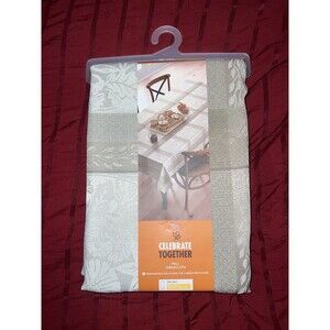 Sage Green Plaid Better Together Tablecloth FALL